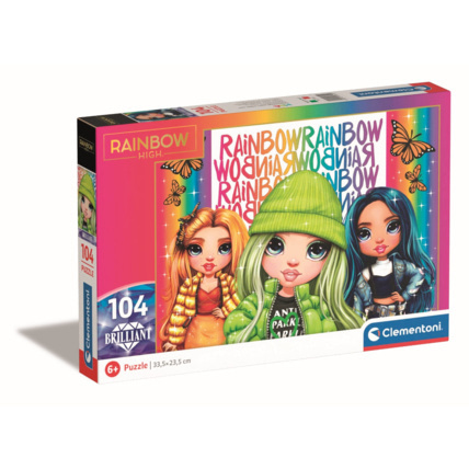Avis Puzzle Rainbow High - 104 pièces Clementoni 1