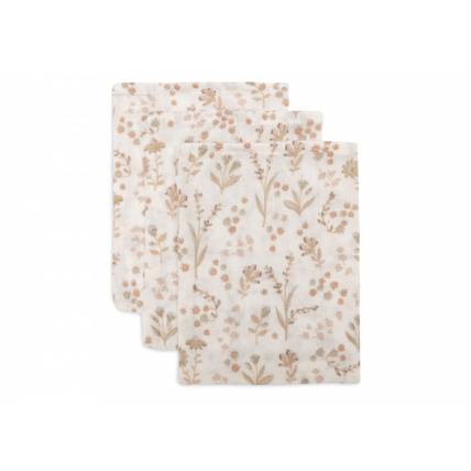 Avis Lot de 3 gants de toilette gaze de coton JOLLEIN 3