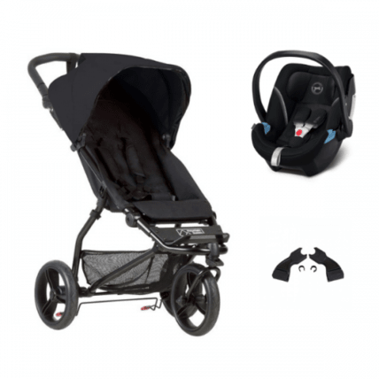 Avis Poussette Mini + coque Cybex Aton 5 Mountain Buggy 1
