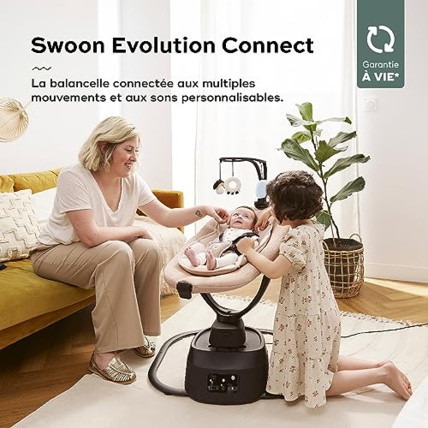 Avis Balancelle électrique connectée Swoon Evolution Connect Babymoov 2