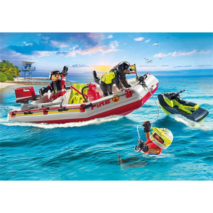 Avis Bateau de pompier et scooter des mers - Action Heroes PLAYMOBIL 2
