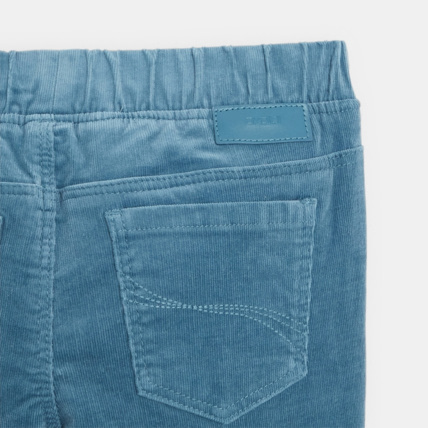 Avis Treggings en velours stretch bleu fille OKAIDI 4