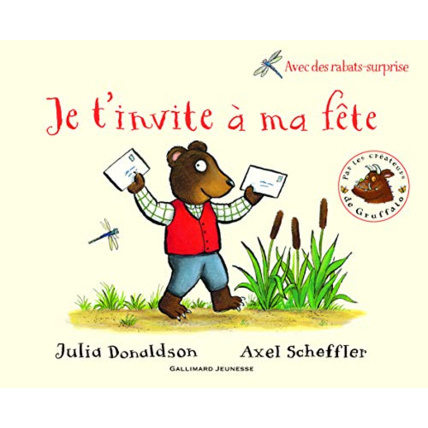 Avis Livre Je T'Invite A Ma Fete GALLIMARD JEUNESSE 1