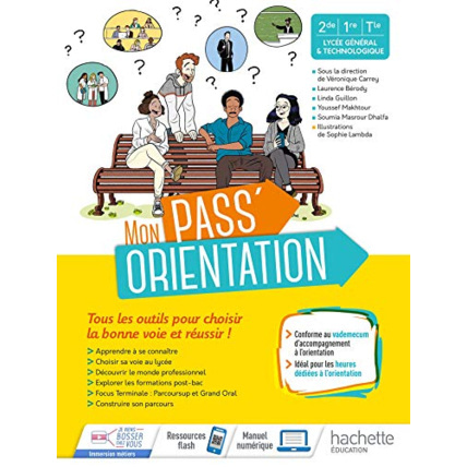 Avis Pass'Orientation Lycée - cahier de l'élève - Éd. 2021 Hachette Éducation 1