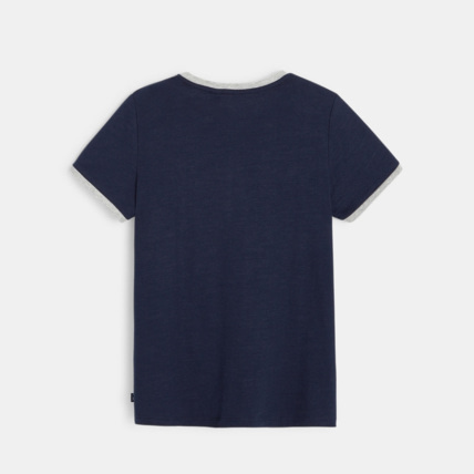Avis T-shirt jersey flammé Champion bleu garçon OKAIDI 3