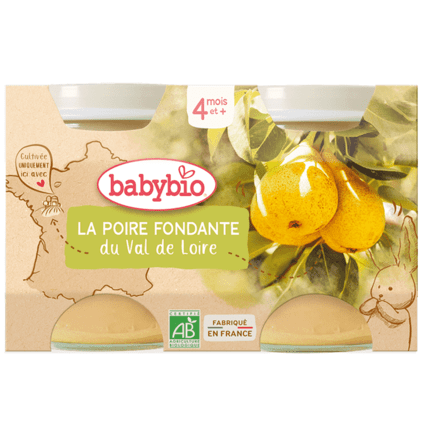Avis La Poire Fondante du Val de Loire Babybio 1