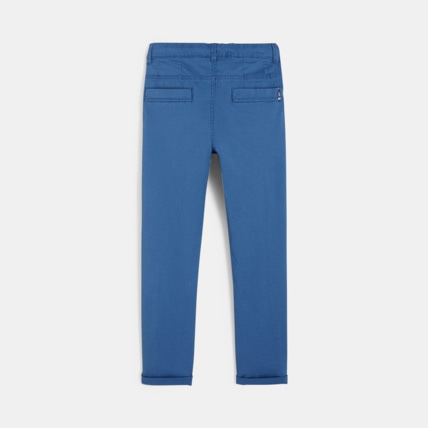 Avis Pantalon relax fit stretch bleu garçon OKAIDI 5
