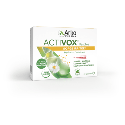 Avis Boite de 24 pastilles sans sucre Activox ARKOPHARMA 2