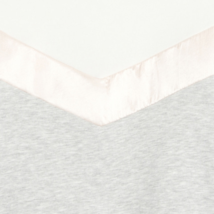 Avis Sweat colorblocks bande satin blanc fille OKAIDI 3