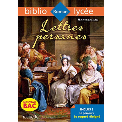 Avis Bibliolycée - Lettres Persanes, Montesquieu Hachette Éducation 1