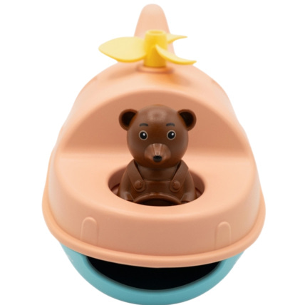 Avis Hélicoptère Bateau de Petit Ours Brun Simple 2