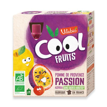 Avis Cool Fruits - Pomme de Provence Passion Acérola Babybio 1