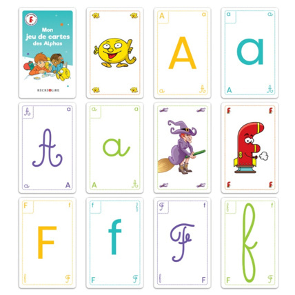 Avis Jeu éducatif Mon jeu de cartes des Alphas ÉDITIONS RÉCRÉALIRE 2