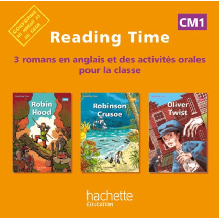 Avis Reading Time CM1 - CD audio classe des 3 ouvrages - Edition 2012 Hachette Éducation 1
