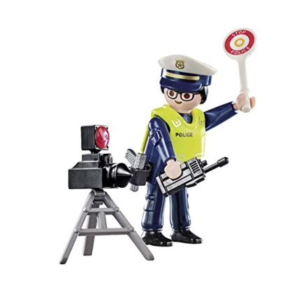 Avis Policier avec radar de vitesse PLAYMOBIL 1