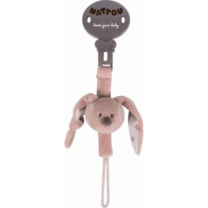 Avis Attache sucette lapin Cappuccino NATTOU 1