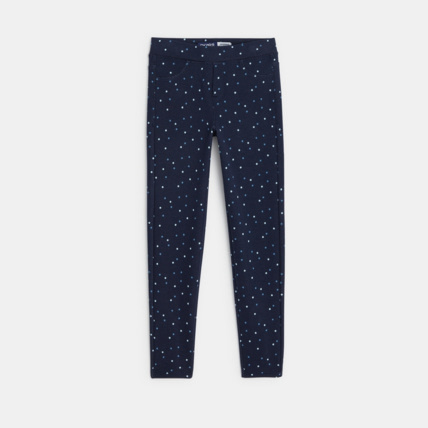 Avis Leggings chauds imprimés d'étoiles bleu fille OKAIDI 1