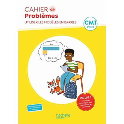Avis Cahier de problèmes CM1 - Cahier élève - Ed. 2023: Utiliser les modèles en barres Hachette Éducation 1
