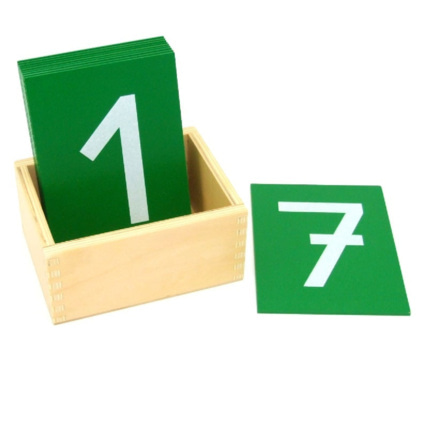 Avis Chiffres rugueux avec boite ambiance montessori 1