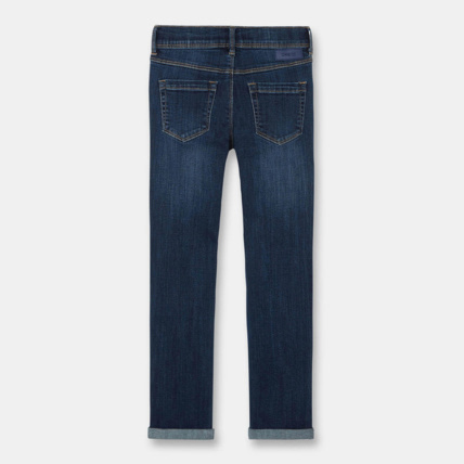 Avis Jean slim ultra-résistant bleu fille OKAIDI 2