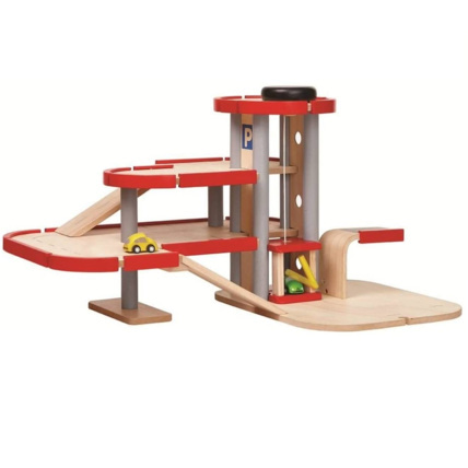 Avis Garage parking en bois PLAN TOYS 1