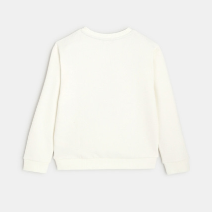 Avis Sweat-shirt de Noël blanc fille OKAIDI 3