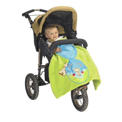 Avis Couverture polaire de voyage 2 en 1 sophie la girafe VULLI 1