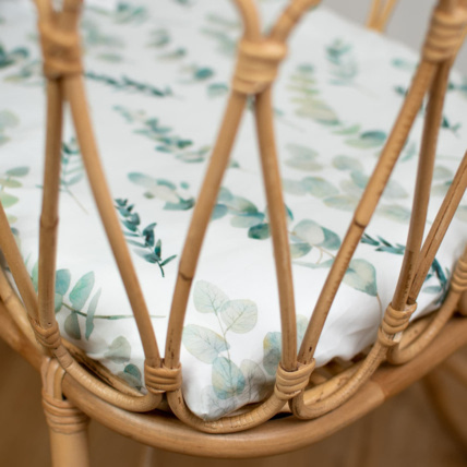 Avis Drap housse berceau en coton, Eucalyptus Sevira Kids 2