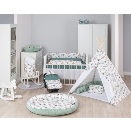 Avis Housse pour tour de lit réversible Sevira Kids 6