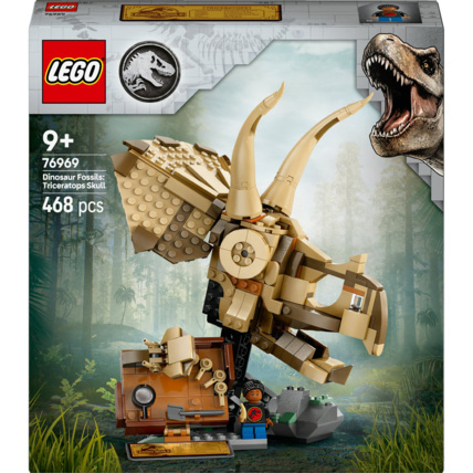 Avis Les fossils de dinosaures - Le crâne du tricératops Jurassic World LEGO 1
