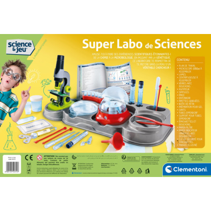 Avis Super labo de sciences  Clementoni 3