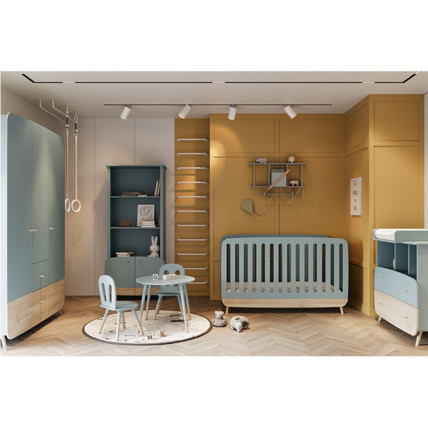 Avis Chambre Trio Firmiana Lit + Commode + Armoire + Plan à langer CBA meubles 1