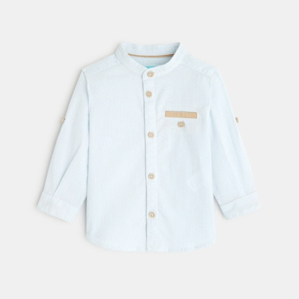 Avis Chemise rayée col officier OBAÏBI 1