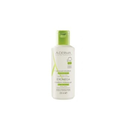 Avis Gel lavant émollient corps et cheveux  Exomega  A-DERMA 1