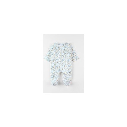 Avis Pyjama 1 pièce fleuri en jersey gaufré NOUKIE'S 1