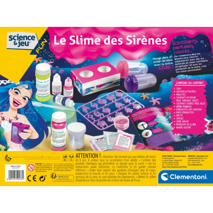 Avis Le slime des sirènes Clementoni 3