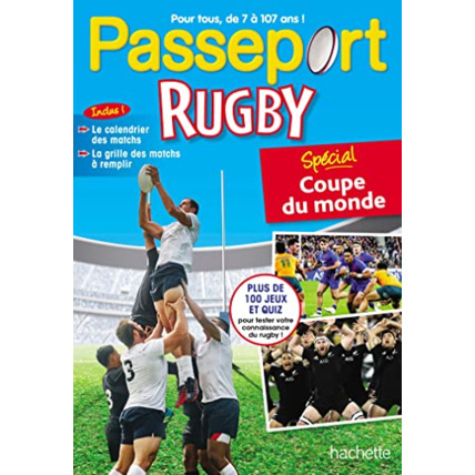 Avis Passeport Adultes Rugby Spécial Coupe du monde - Cahier de vacances 2023 Hachette Éducation 1