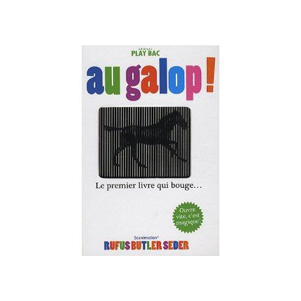 Avis Au galop ! : Le premier livre qui bouge EDITIONS PLAY BAC 1