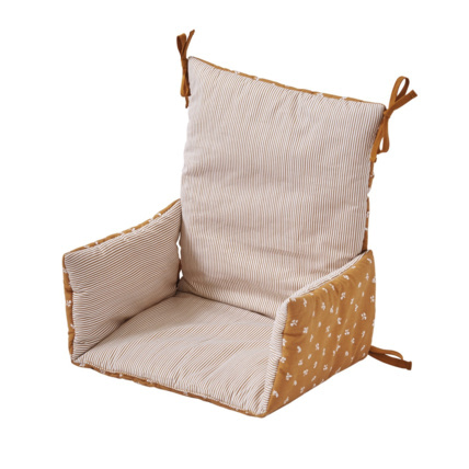 Avis Coussin de chaise haute bébé tissu réversible CANDIDE 2