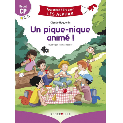 Avis Livre Un pique-nique animé ! - Apprendre à lire avec Les Alphas ÉDITIONS RÉCRÉALIRE 1