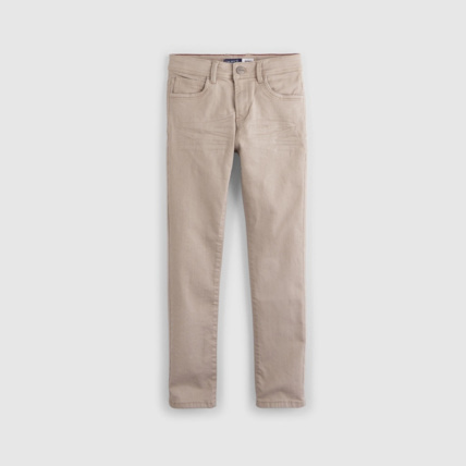 Avis Pantalon skinny en toile beige garçon OKAIDI 1