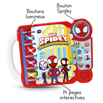 Avis Le livre-jeu éducatif de Spidey VTech 2