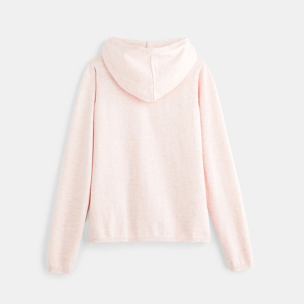 Avis Gilet zippé à capuche rose fille OKAIDI 2