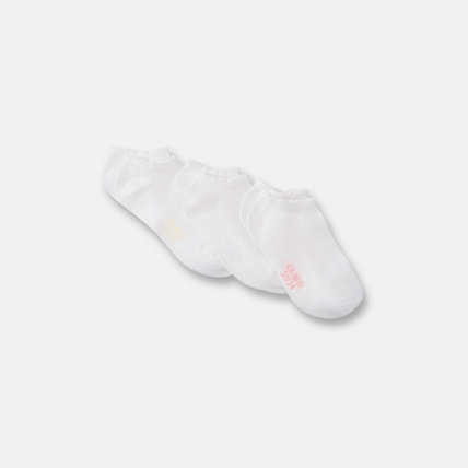 Avis Chaussettes socquettes (lot de 3) blanches fille OKAIDI 1