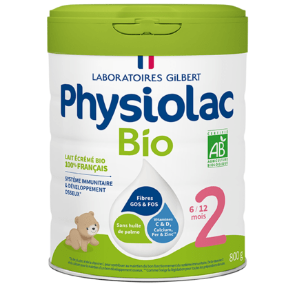Avis Lait Physiolac 2 Bio Physiolac 1