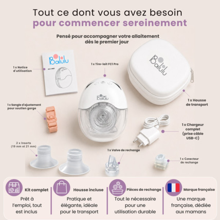 Avis Tire-lait mains libres FinConfort PRO Balulu 5