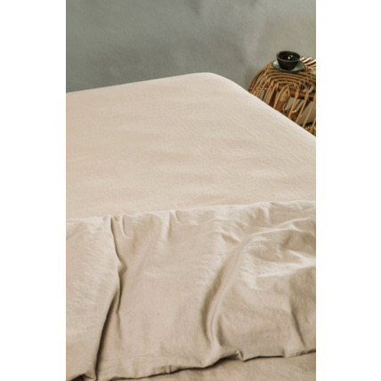 Avis Drap housse Satin de Coton Bio lavé 1 personne KADOLIS 3