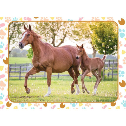Avis Puzzle Maman et bébé cheval - de 6 ans RAVENSBURGER 2