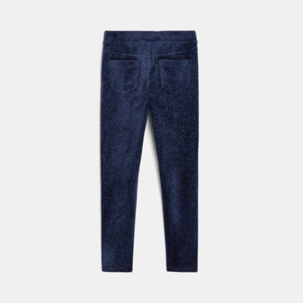 Tregging velours fille sale