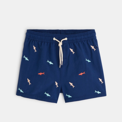 Avis Short de bain à motifs requins bleu garçon OKAIDI 2